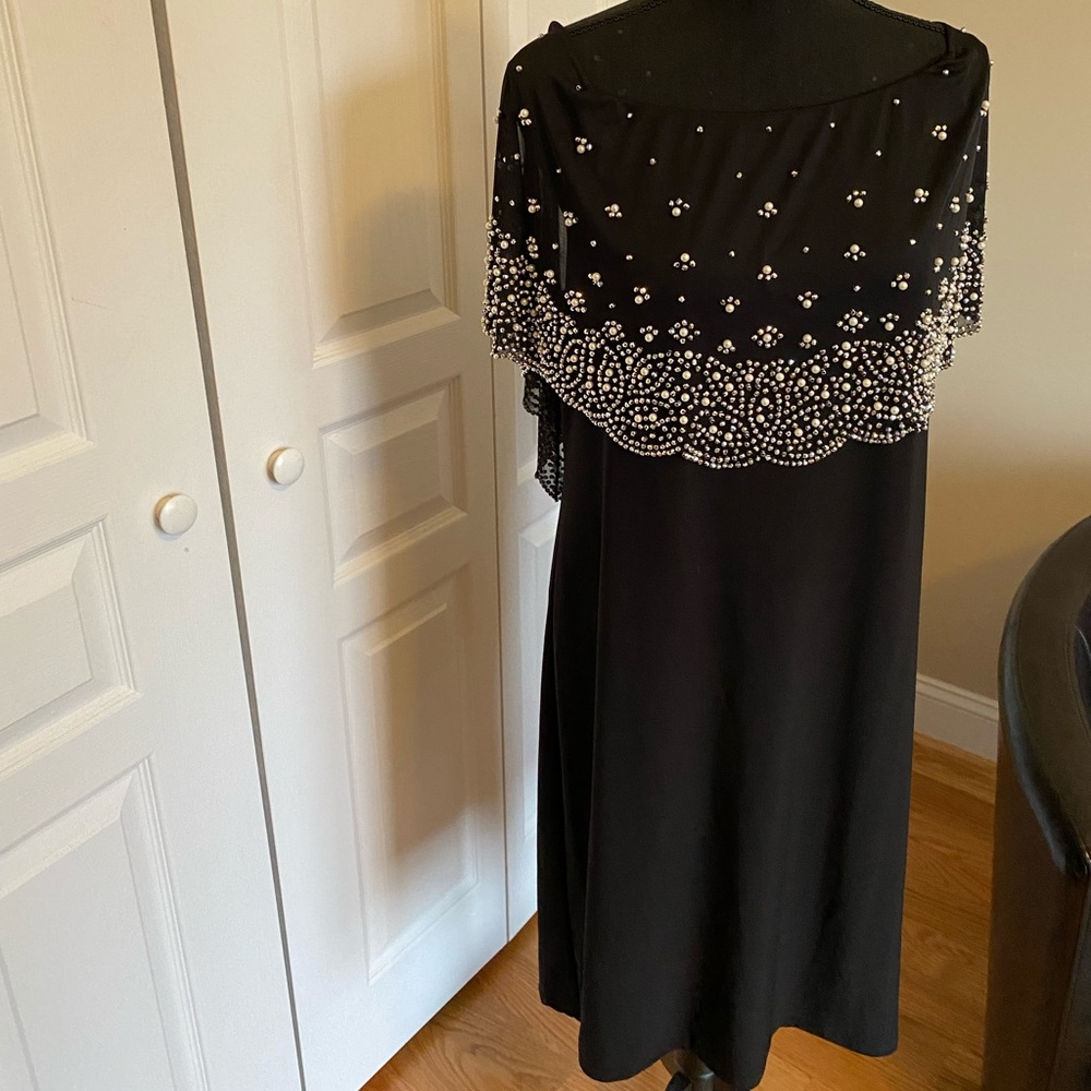 Stunning Off The Shoulder Black Dress